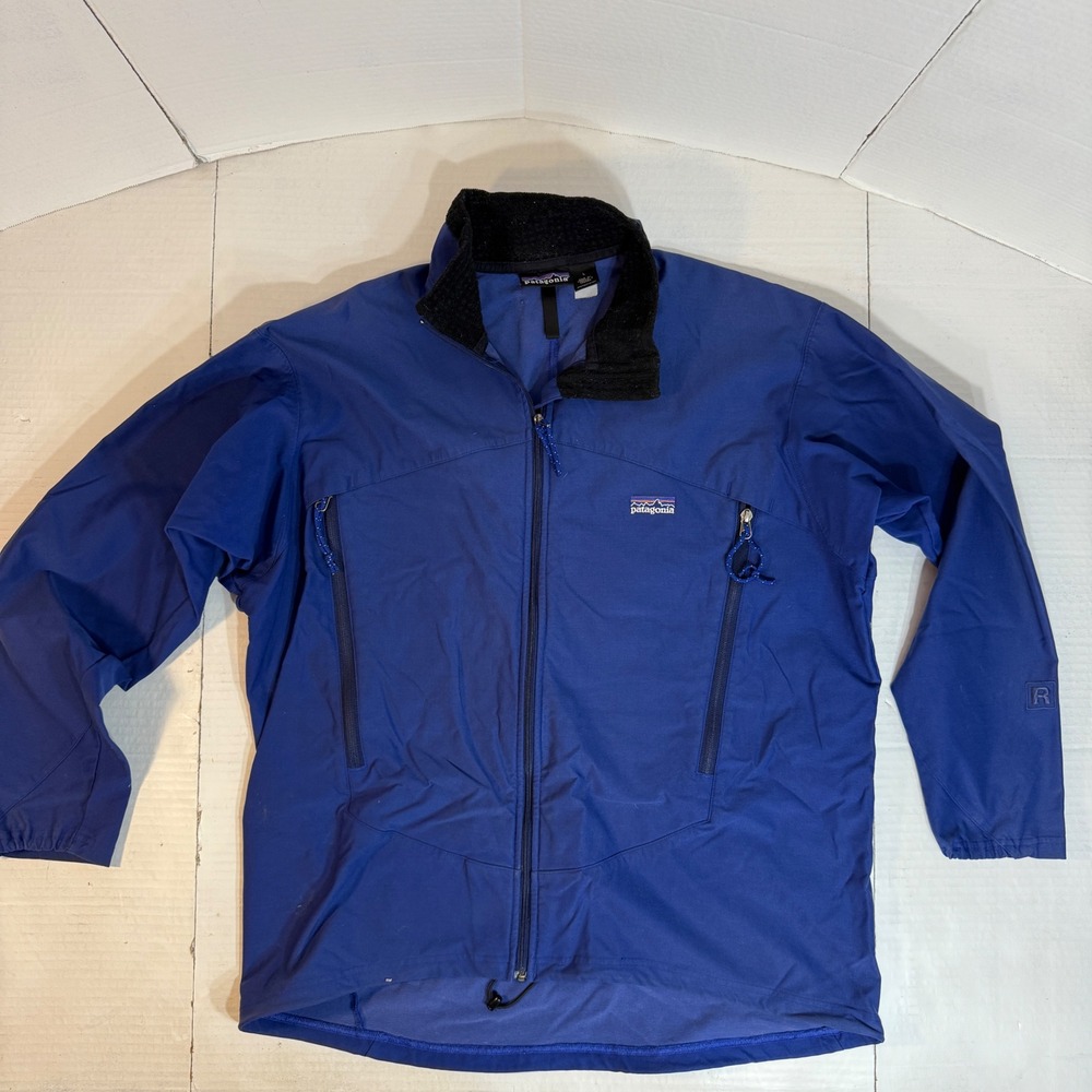 Vintage rare Patagonia Zip up Jacket Slingshot R Gorpcore outdoors full zip eUC